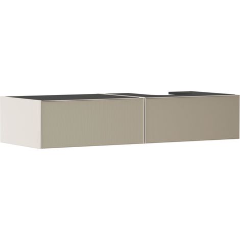 hansgrohe Xevolos E mueble bajo para lavabo, 2 cajones, 1 hueco a