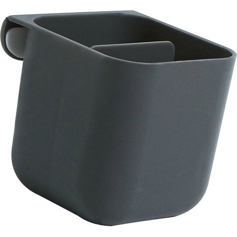 Rangement pour stylet d'écran en PP, organisateur de bureau adhésif multi-usages, porte-crayons gris (1/5)