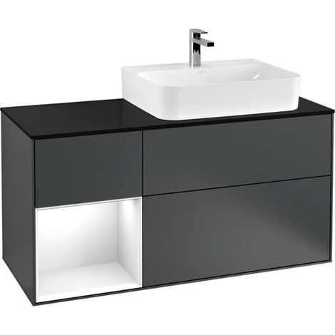 Villeroy & Boch G142GFHG Meuble sous-lavabo Finion G14 (1/2)