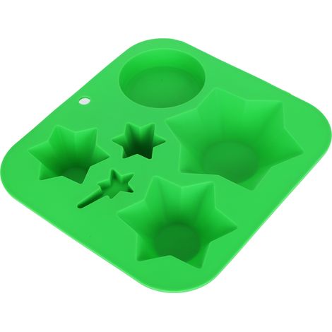 Moule à biscuits en silicone en forme de sapin de Noël - Décoration pour gâteaux et biscuits - Ustensile de cuisine (1/5)