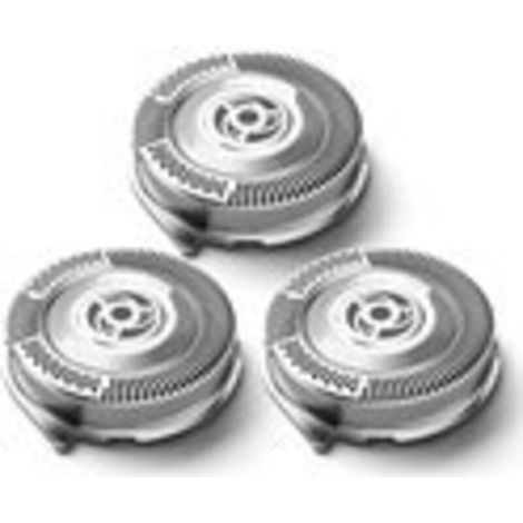 Scherköpfe, kompatibel mit Philips Rasierern der 5000er Serie (SH50/50, S5000, S5212, S5230, S5560, 5570, 5620) – Scherkopf-Set – Rasierzubehör – 3-teilig