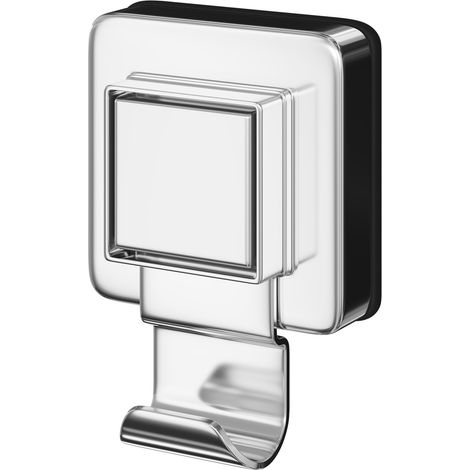 Showerdrape Pushloc Stainless Steel Suction Wall Mounted Robe Hook (1/5)