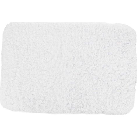 Tapis De Bain Tapis De Sol Baignoire pour Enfants Tapis De Bain Antidérapant Tapis De Bain Non Lavable Tapis De Bain en Microfibre Polyester Blanc Tapis Antidérapant Tapis De (1/5)