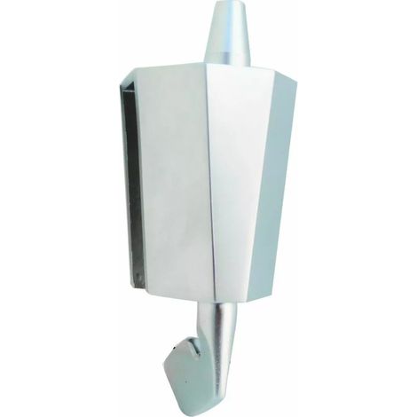 LOQUETEAU CAVALIER CHROME BRILLANT AVEC GACHE PLATE