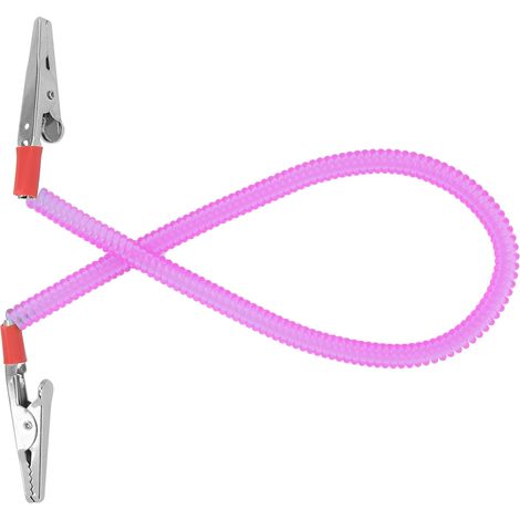 Pince à serviette dentaire portable élastique - Outil de soin buccal professionnel - Violet (1/5)
