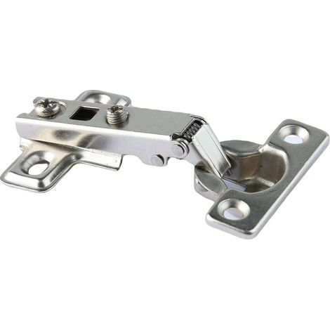 Bisagra stoker straight cup 26 mm brazo recto montaje tornillos
