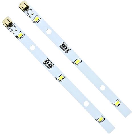 Bande lumineuse LED pour réfrigérateur RONGSHENG/HISENSE E349766 MDDZ-162A 1629348 1529227 DC12 V 2 W, barre lumineuse LED compatible avec réfrigérateur Kenwood [Classe énergétique A+++]
