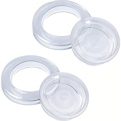 2-Zoll-Silikon-Lochringe und Kappen-Set für Sonnenschirmlöcher an Terrassentischen (1/5)