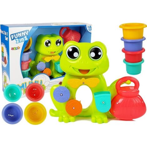 Juego de baño Cascada de Ranas + Cubos (1/5)
