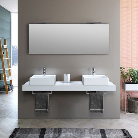 Composizione 8 pezzi YOKA bianco