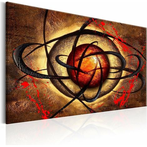 Tableau oeil secret - 90 x 60 cm (1/4)