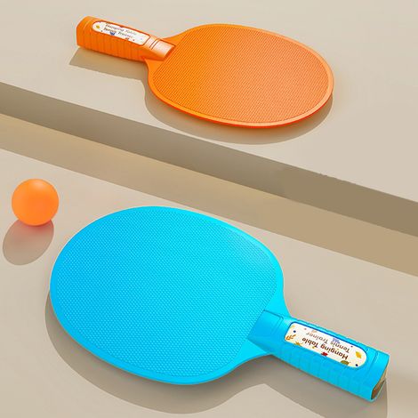 Tischtennis-Trainingsgerät, Indoor-Tischtennis-Selbsttrainingsset, Hänge-Tischtennistrainer, blau. (1/5)