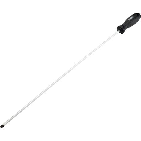 Draper SL5.5X450MM Slotted Hard Grip Screwdriver – Precision Slotted Screwdriver for Professional and DIY Use