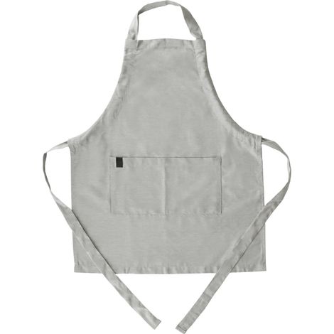 SCHÖNER WOHNEN grembiule BASE - 1 pezzo 85x85 cm, grigio