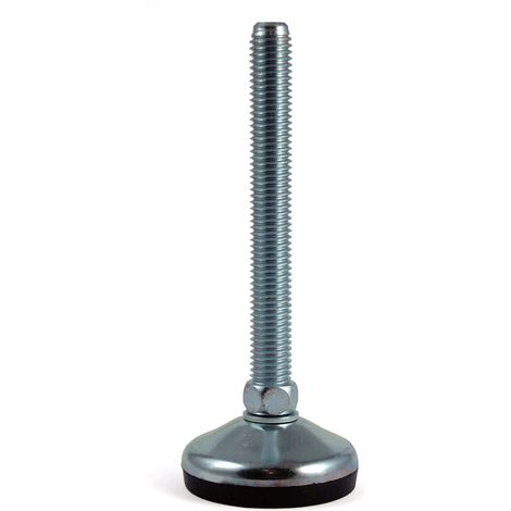 Pied réglable RS PRO Diam 60mm M12 x 150mm capacitéx 700kg ( Prix pour 1 )