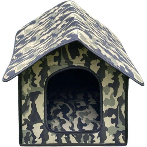 Green Mobility-Maisonnette pour chat en EVA imperméable – Abri pliable et détachable – Protection contre la pluie et le vent – Pour intérieur et extérieur (1/5)