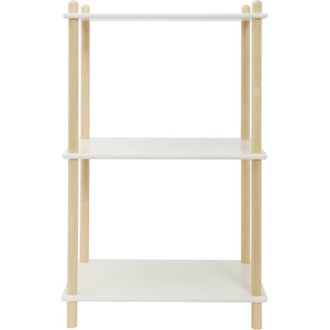 FURNITURE HMD Display Shelves 3 Tier Shelf Unit Bookshelf Organizer Storage Unit