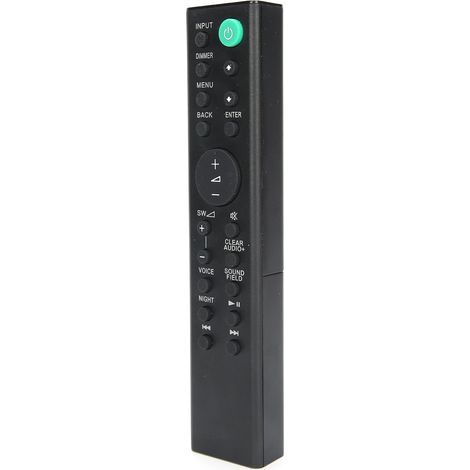 Télécommande - Pour Barre De Son Sony - Modèle AH200U - Portée Jusqu'à 10 M - ABS - 2 Piles AAA Requises - Unité (1/5)
