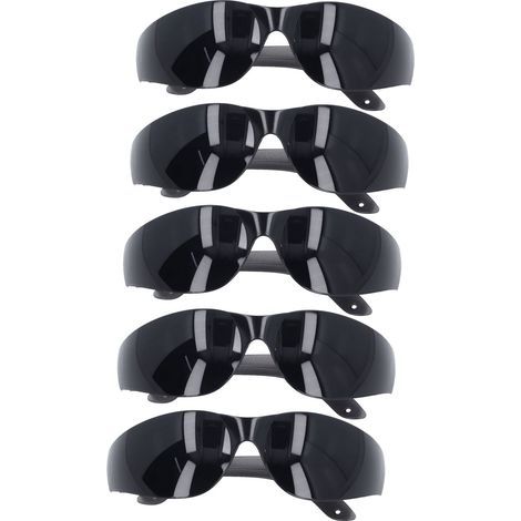Ortviai Lunettes d'observation d'éclipse solaire – 5 pièces, protection UV certifiée CE et ISO, verres en ABS résistants