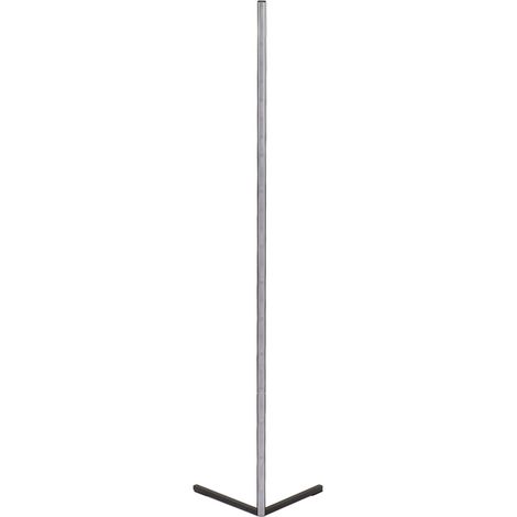 Lampadaire d'angle LED avec télécommande, intensité variable, couleurs RGB changeantes, style moderne, idéal pour le salon et la chambre. Prise UE 100-240 V. (1/5)