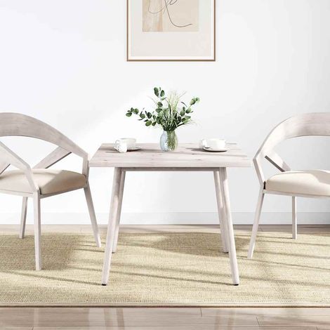 Maison Exclusive - Dessus de table blanc 90x90x2,5 cm bois de pin massif (1/5)