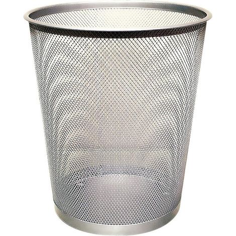 Corbeille maille Métal liquide Forme Circulaire 19 L 295 x 345 x 240 mm (1/5)