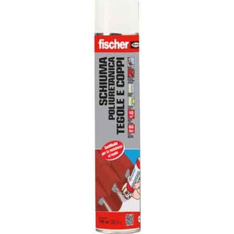 SCHIUMA POLIURETANICA TEGOLE E COPPI FISCHER 750 ml - Manuale
