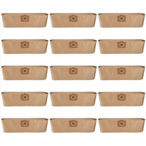 15 sacs à poussière pour aspirateur WD3 Premium 3300 M, 3200 WD3.500 P et 6959-130 (1/5)