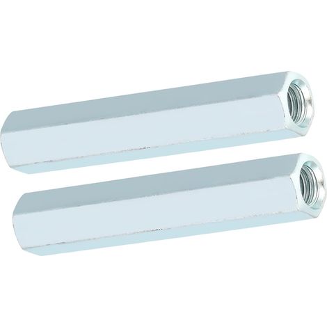 Ecrou Long M8 Inox 66, Ecr-ou Long M8 Inox 66 Écrou de Tige Longue Écrous D'accouplement Écrou Hexagonal Ecrou Fixation(2 pièces) (1/5)