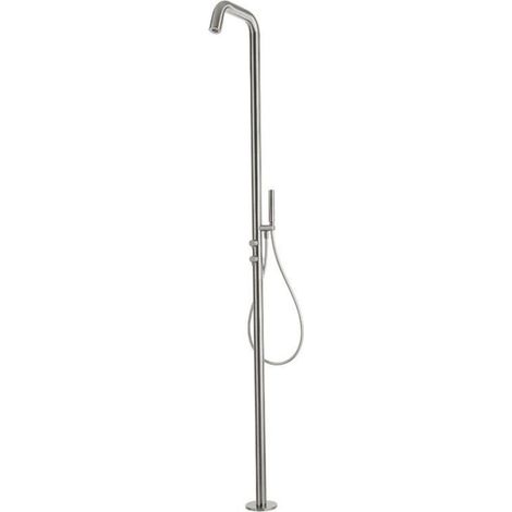 Duschsäule mit Einhebelmischer und Handbrause aus Edelstahl – Idral M84DX-01000 (1/4)