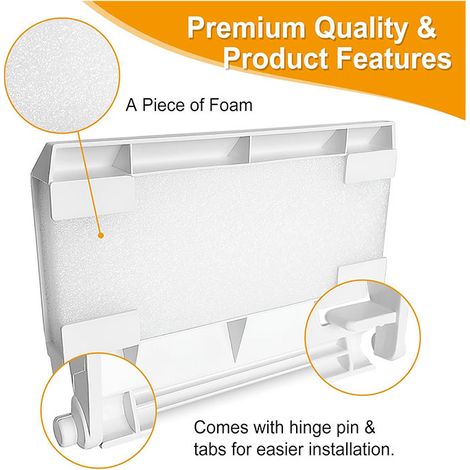 Couvercle et filtre de rechange pour skimmer de piscine Hayward SPX1082K Compatible avec les skimmers de piscine Hayward Distribution efficace du débit d'eau (1/3)