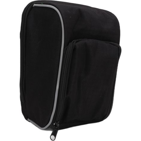 Sacoche de guidon vélo pliable sac avant pour VTT cyclisme accessoires 26x18x10cm (1/5)