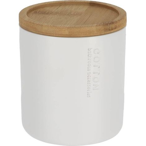 Contenitore da bagno Loudis bianco (1/4)