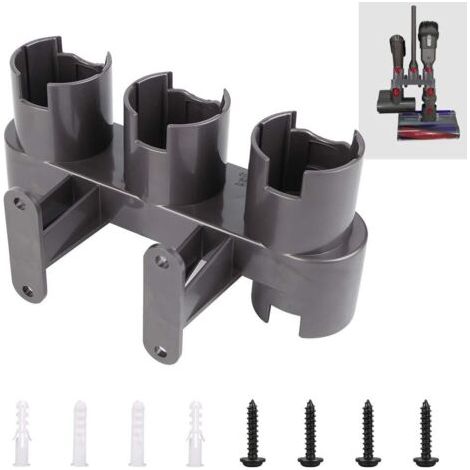 Support d'Accessoires Mural, Ensemble de Convertisseur d'Adaptateur pour Dyson V11 V10 V8 V7, Remplacement pour Aspirateur Dyson (1/5)