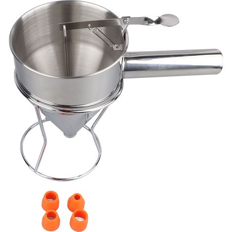 Récipient de stockage de grains de café en acier inoxydable 304 avec soupape d'échappement, réservoir étanche avec indicateur de date et dosette, 1,2 L (12 x 12 cm / 4,7 x 4,7 po) (1/5)