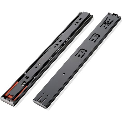 1 paire de glissières robustes, tiroir à ouverture par pression, (300 (1/5)