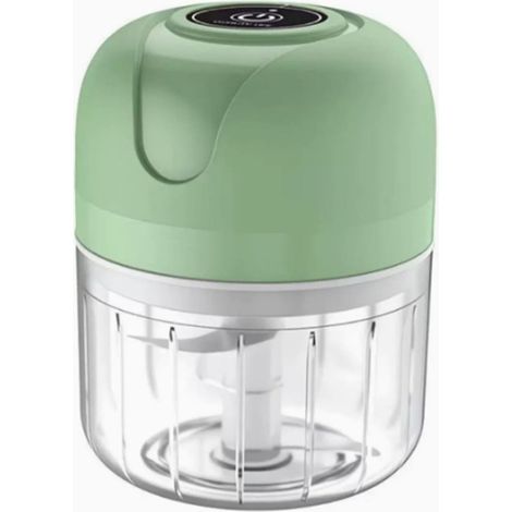 Mini hachoir à ail électrique sans fil, mixeur pour fruits et légumes, 250 ml, rechargeable par USB (1/5)