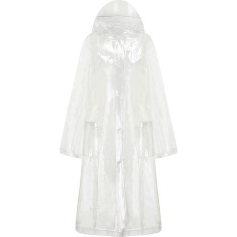 Imperméable Transparent XL pour Étudiants, Capa de Pluie Pliable et Résistante pour Vélo, Style Sac à Dos (1/5)