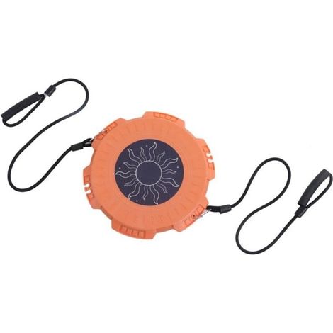 (Orange)Torsion Disc Exercise Board - Orange - 28 x 28 cm - Traction rope included (1/5)