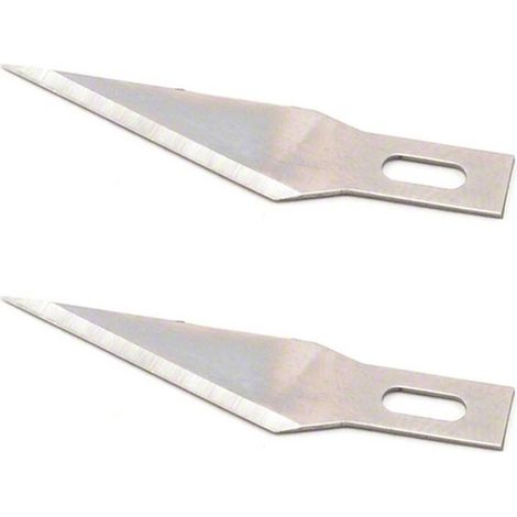 Lames pour cutter double coupe - jeu de 2 lames - multirex