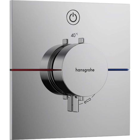 Hansgrohe ShowerSelect Comfort - Grifo empotrado termostático, cromo 15571000 (1/5)