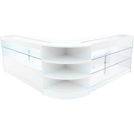 Calliope LED Shop Counter Set K1500, C1500 & LM60 - White (1/5)