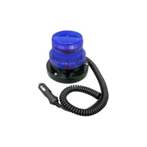 Lampada della polizia batteria 12V-36V BLU magnetica