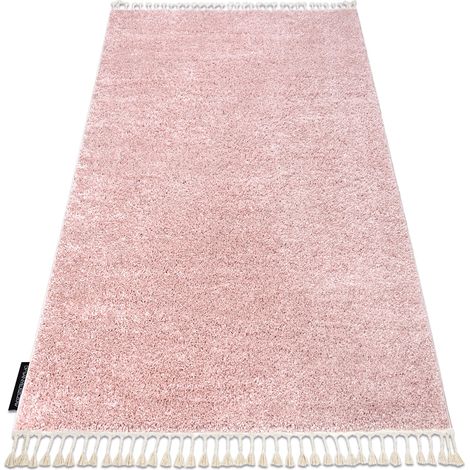 Teppich BERBER 9000 rosa Franse berber shaggy pink 140x190 cm