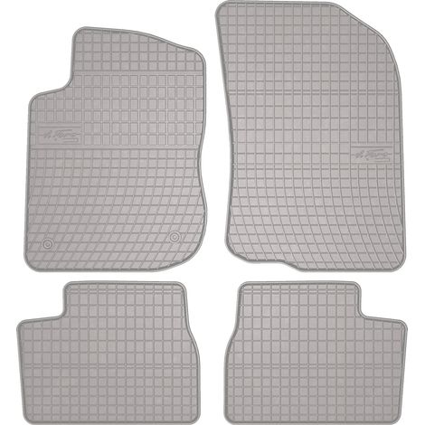 Alfombrillas de goma para coche: Peugeot 2008 I crossover (2013-2019) - color gris. (1/5)