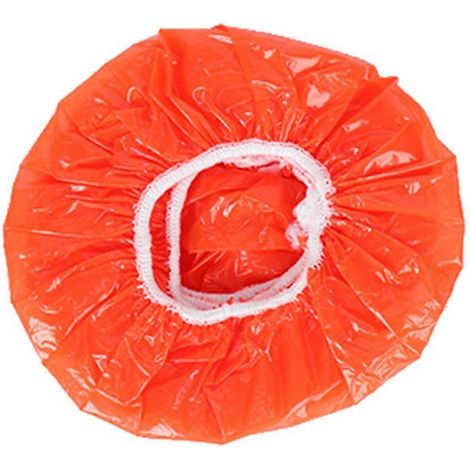 Lot de 100 housses jetables pour détecteurs de fumée et de poussière idéales pour la cuisine la pâtisserie et la maison - Orange 10 cm (1/5)