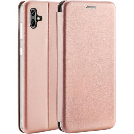 Funda magnética Beline para Samsung xCover6 Pro, color oro rosa.