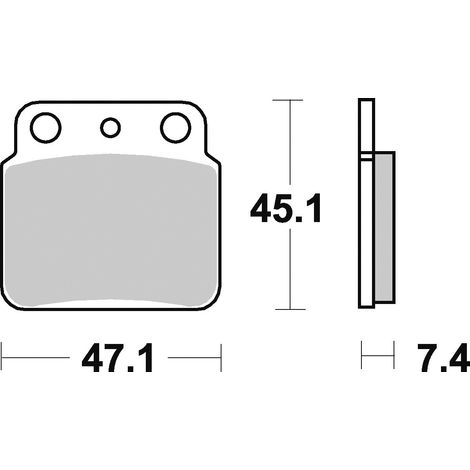 Pastillas de freno TRW ZF KH137 sinterizadas para uso todoterreno. Compatibles con Kawasaki KFX 400 03-06, Suzuki LT 250 87-90, LTZ 400 03-06, LTZ 450 06-12, LT 500 87-95 (traseras).