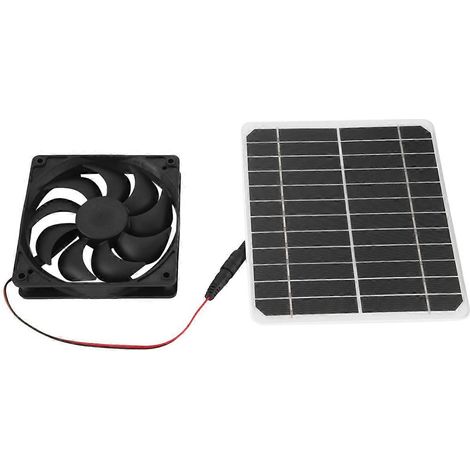 Kit de ventilateur solaire, ventilateur d'extraction solaire 15 W étanche pour extérieur (1/5)