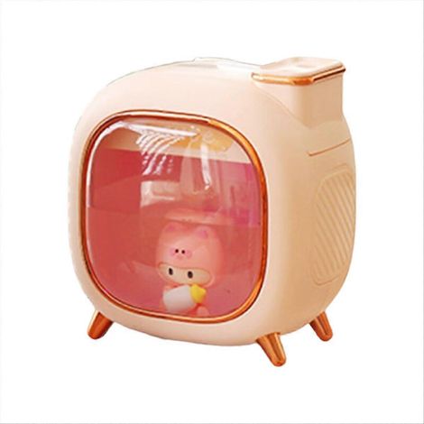 Dessin animé humidificateur air 500 ml grande capacité arôme huile essentielle diffuseur cute dolls double colourful (1/5)